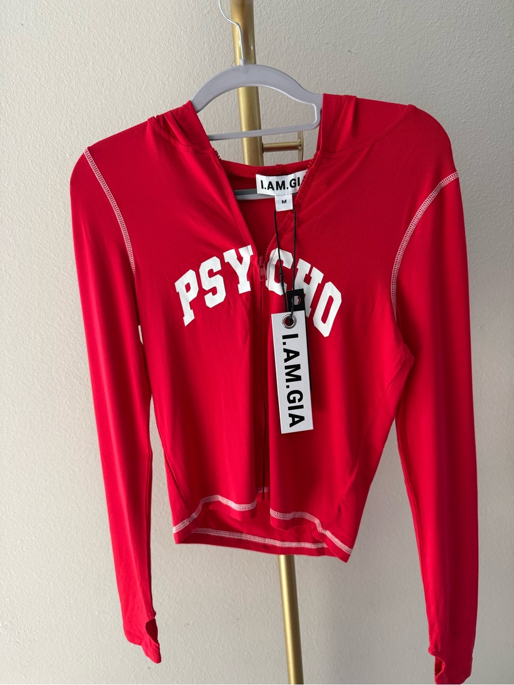 I.AM.GIA BLARE HOODIE RED PSYCHO